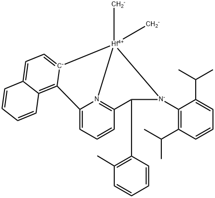 [N-[2,6-双(1-甲基乙基)苯基]-Α-[2-(甲基)苯基-6-(1-萘烯基-Κ-C2)-2-吡啶甲胺基(2-)-ΚN1,ΚN2]二甲基铪