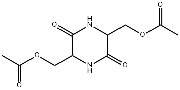 2,5-Piperazinedione, 3,6-bis[(acetyloxy)methyl]-