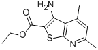 3-氨基-4,6-二甲基噻吩并[2,3-B]吡啶-2-羧