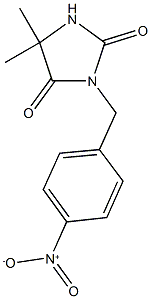 3-(4-nitrobenzyl)-5,5-dimethylimidazolidine-2,4-dione