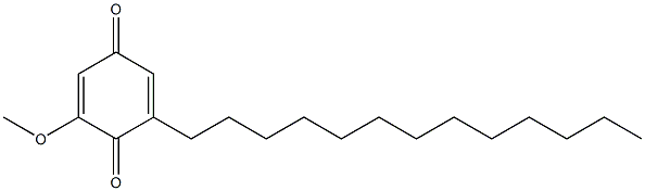2,5-Cyclohexadiene-1,4-dione, 2-methoxy-6-tridecyl-