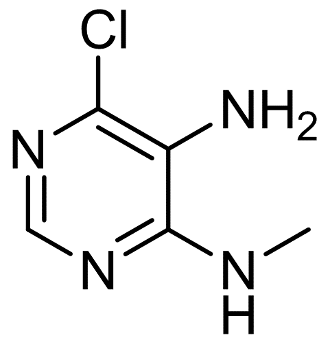 4-(Methylamino)-5-amino-6-chloropyrimidine