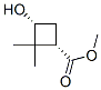 Cyclobutanecarboxylic acid, 3-hydroxy-2,2-dimethyl-, methyl ester, (1S,3R)- (9CI)