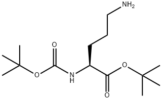 L-Ornithine, N2-[(1,1-dimethylethoxy)carbonyl]-, 1,1-dimethylethyl ester