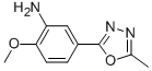 [2-METHOXY-5-(5-METHYL-1,3,4-OXADIAZOL-2-YL)PHENYL]AMINE