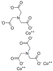 Cobaltate(1-), N,N-bis(carboxy-.kappa.O)methylglycinato(3-)-.kappa.N,.kappa.O-, hydrogen, (T-4)-