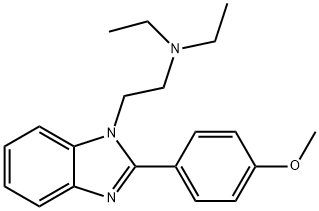2-(2-(4-methoxybenzyl)-1H-benzo[d]imidazol-1-yl)-N,N-diethylethanamine