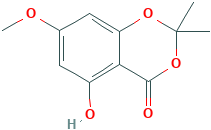 5-Hydroxy-7-methoxy-2,2-dimethyl-4H-1,3-benzodioxin-4-one
