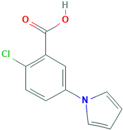 2-chloro-5-(1H-pyrrol-1-yl)benzoic acid