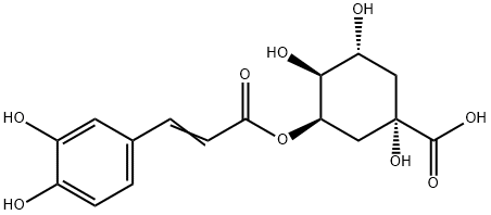 Cyclohexanecarboxylic acid, 3-[[3-(3,4-dihydroxyphenyl)-1-oxo-2-propen-1-yl]oxy]-1,4,5-trihydroxy-, (1S,3R,4S,5R)-