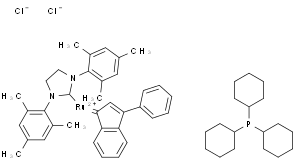 [1,3-双(2,4,6-三甲基苯基)-2-咪唑烷亚基](3-苯基-1H-茚-1-亚基)(三环己基膦)二氯化钌(II)