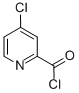 2-pyridinecarbonyl chloride, 4-chloro-