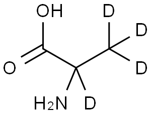 DL-丙氨酸-2,3,3,3-d4