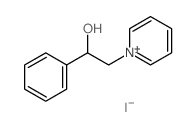 1-phenyl-2-pyridin-1-ium-1-ylethanol iodide