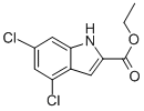 乙基 4,6-二氯-1H-吲哚-2-甲酸酯