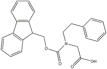 2-[9H-fluoren-9-ylmethoxycarbonyl(2-phenylethyl)amino]acetic acid