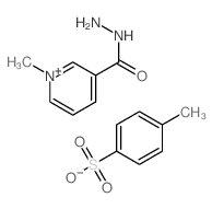 4-methylbenzenesulfonic acid; 1-methylpyridine-5-carbohydrazide