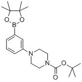 1-Piperazinecarboxylic acid, 4-[3-(4,4,5,5-tetramethyl-1,3,2-dioxaborolan-2-yl)phenyl]-, 1,1-dimethylethyl ester