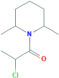2-Chloro-1-(2,6-dimethyl-piperidin-1-yl)-propan-1-one