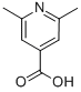 2,6-Dimethyl-4-pyridinecarboxylic acid