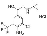 Benzenemethanol, 4-amino-3-chloro-a-[[(1,1-dimethylethyl)amino]methyl]-5-(trifluoromethyl)-, monohydrochloride (9CI)
