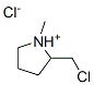 2-(chloromethyl)-1-methylpyrrolidinium chloride