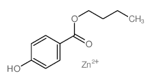 zinc,butyl 4-hydroxybenzoate