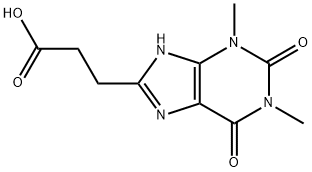 3-(1,3-dimethyl-2,6-dioxo-7H-purin-8-yl)propanoic acid