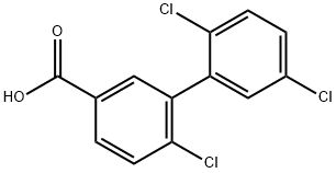 4-Chloro-3-(2,5-dichlorophenyl)benzoic acid