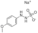 2-(4-Methoxyphenyl)hydrazinesulfonic acid monohydrate sodium salt