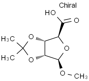 methyl 2,3-O-(1-methylethylidene)-beta-D-ribofuranosiduronic acid