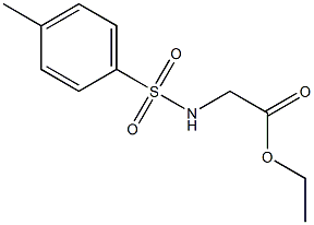 2-[(4-Methylphenyl)sulfonylamino]acetic acid ethyl ester