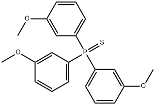 Phosphine sulfide, tris(3-methoxyphenyl)-