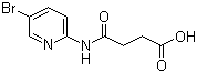 Butanoic acid, 4-[(5-bromo-2-pyridinyl)amino]-4-oxo-