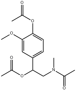 N-[2-(Acetyloxy)-2-[4-(acetyloxy)-3-methoxyphenyl]ethyl]-N-methylacetamide