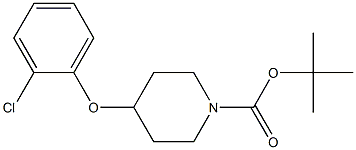 叔丁基4-(2-氯苯氧基)哌啶-1-羧酸丁酯