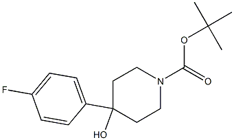 1-Piperidinecarboxylic acid, 4-(4-fluorophenyl)-4-hydroxy-, 1,1-dimethylethyl ester