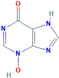 6-Hydroxy-9H-purine 3-N-oxide