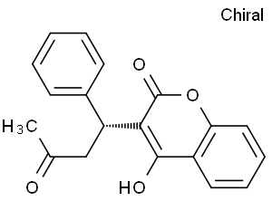 2H-1-Benzopyran-2-one, 4-hydroxy-3-[(1R)-3-oxo-1-phenylbutyl]- (9CI)