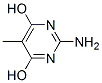 4,6(1H,5H)-Pyrimidinedione, 2-amino-5-methyl- (9CI)