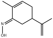 2-Cyclohexen-1-one, 2-methyl-5-(1-methylethenyl)-, oxime, (1E)-