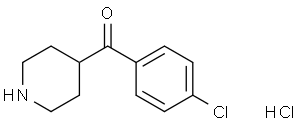 4-(4-Chlorobenzoyl)piperidine hydrochloride,1-Chloro-4-[(piperidin-4-yl)carbonyl]benzene hydrochloride