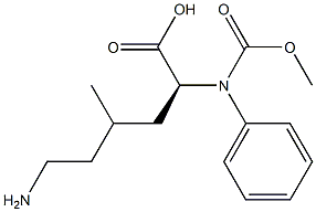 (2S)-6-amino-4-methyl-2-(phenylmethoxycarbonylamino)hexanoic acid