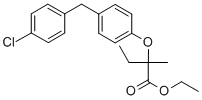 2-[4-(4-Chlorobenzyl)phenoxy]-2-methylbutyric acid ethyl ester