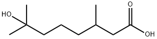 7-Hydroxy-3,7-dimethyloctanoic acid