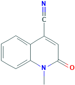 4-Quinolinecarbonitrile,1,2-dihydro-1-methyl-2-oxo-(9CI)