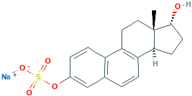 17α-Dihydro Equilenin 3-Sulfate