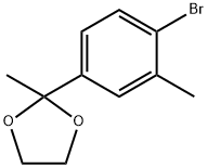 2-(4-bromo-3-methylphenyl)-2-methyl-1,3-dioxolane