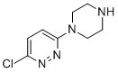 Pyridazine, 3-chloro-6-(1-piperazinyl)-