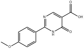5-Pyrimidinecarboxylic acid, 1,6-dihydro-2-(4-methoxyphenyl)-6-oxo-